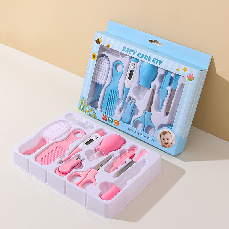 Hair Care Kit - 10PCS Baby Nail Trimmer Care Set