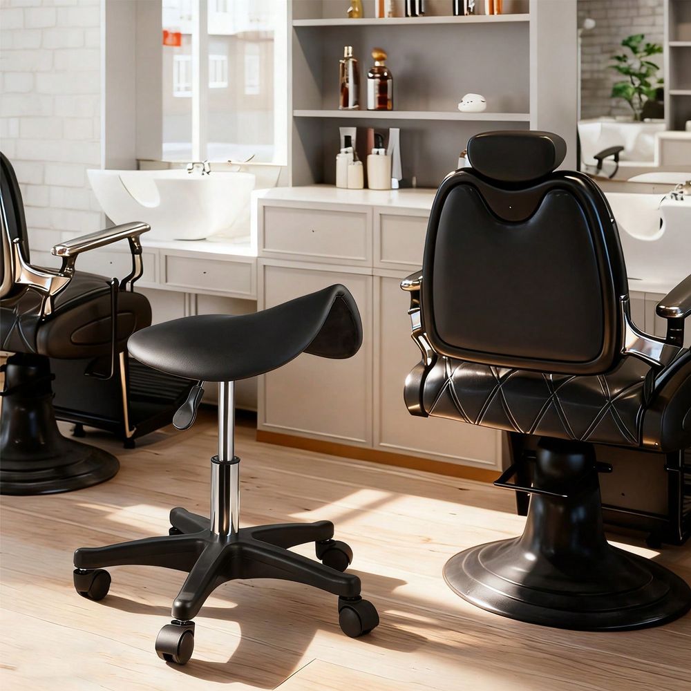Rolling Saddle Stool Chair, Er – обзор и цена Hair Care Lab