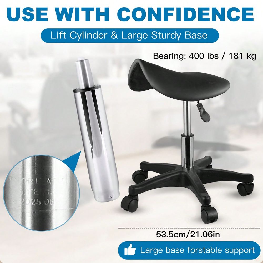 Rolling Saddle Stool Chair, Er – обзор и цена Hair Care Lab