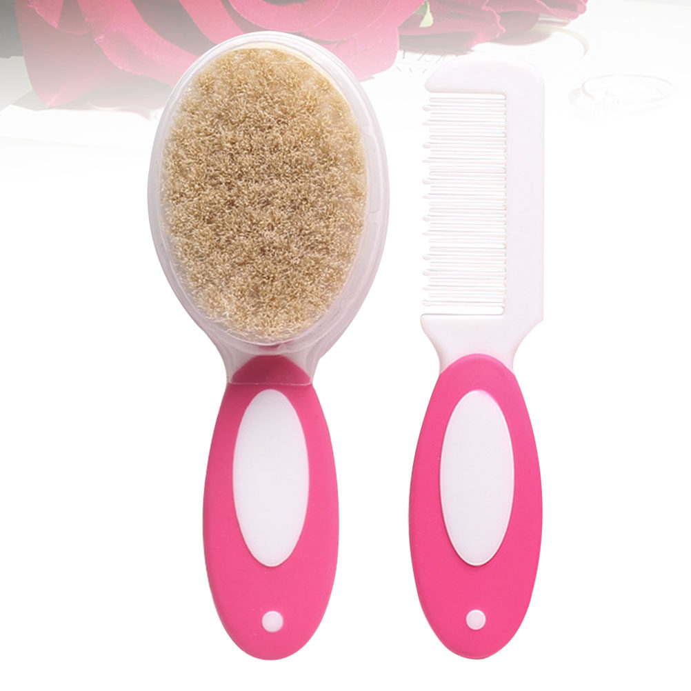2Pcs Baby Care Set Pink Infant – обзор и цена Hair Care Kit