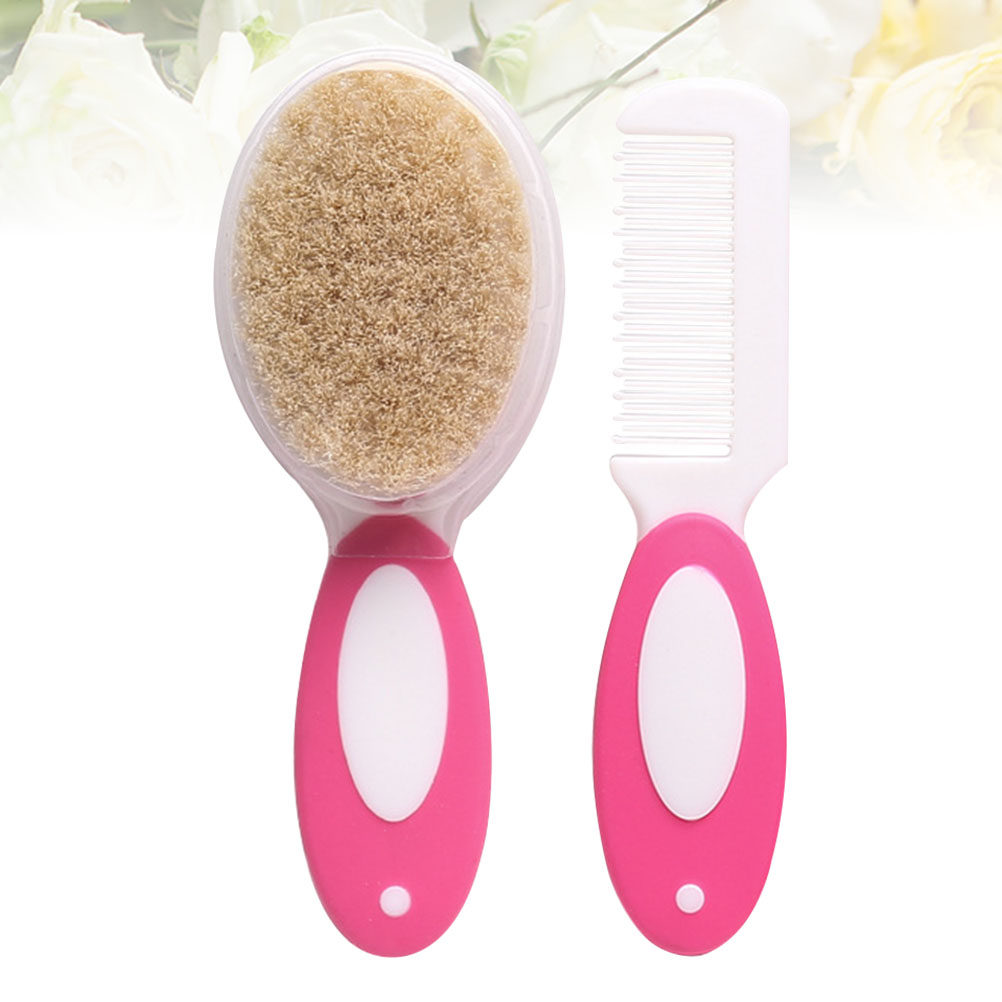 2Pcs Baby Care Set Pink Infant – обзор и цена Hair Care Kit