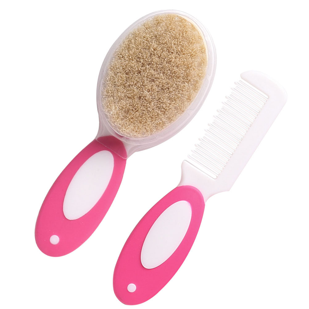 2Pcs Baby Care Set Pink Infant – обзор и цена Hair Care Kit