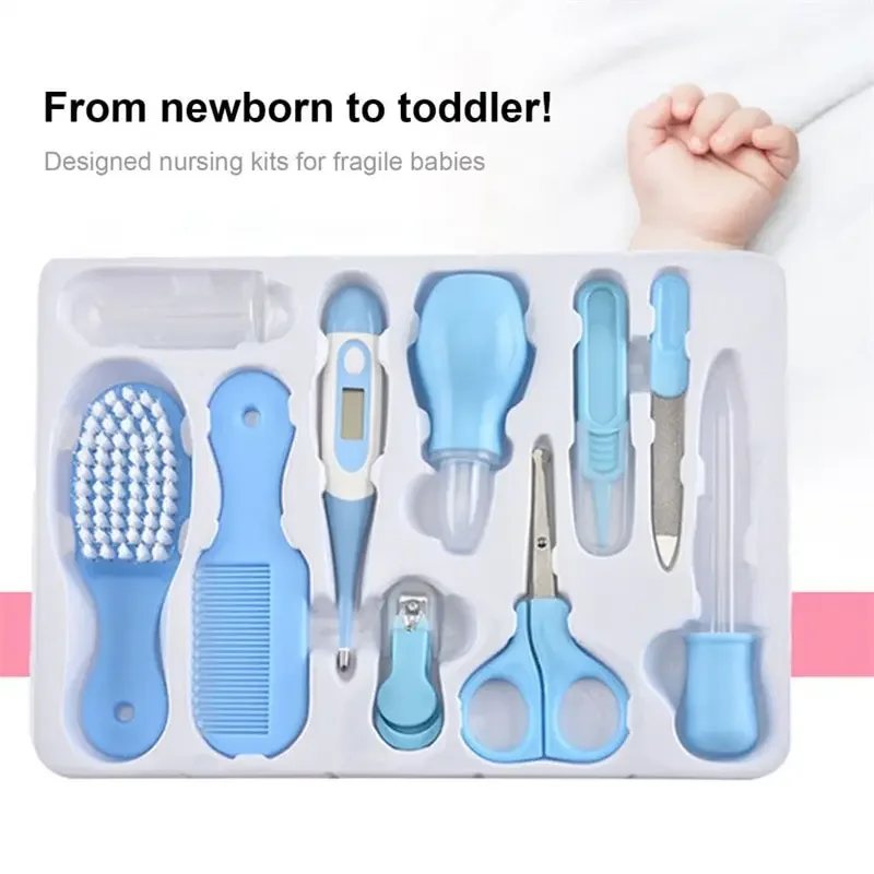10PCS Baby Nail Trimmer Care S – обзор и цена Hair Care Kit