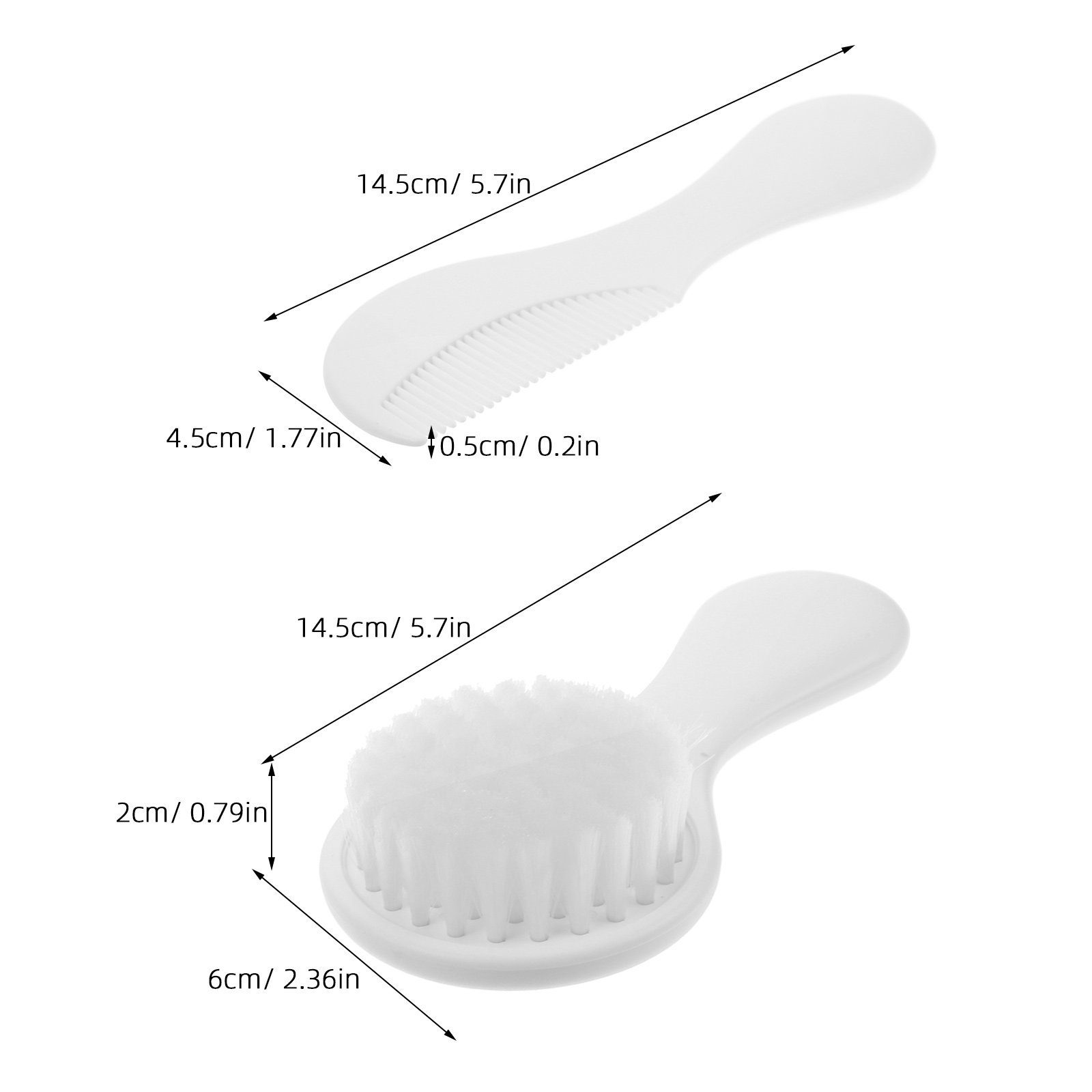 2pcs Baby Comb Set Soft Bristl – обзор и цена Hair Care Kit
